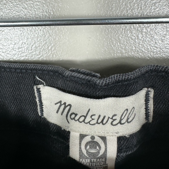 Madewell The High-Rise Slim Boyjean in Lunar Wash Black Size 32 - Picture 5 of 7